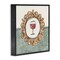 Stupell Industries Wine with Classic Border Framed Giclee Wall Art Design by Anne Tavoletti